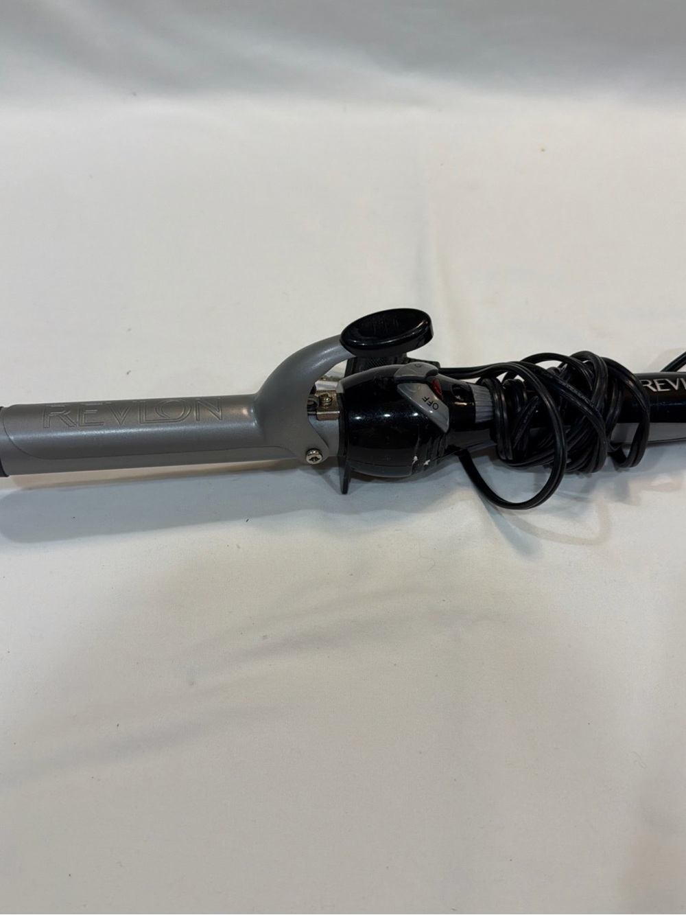Revlon Gray and Black Hair Curling Wand